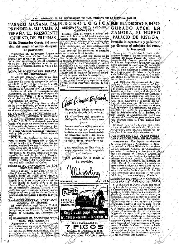 ABC MADRID 23-09-1951 página 34