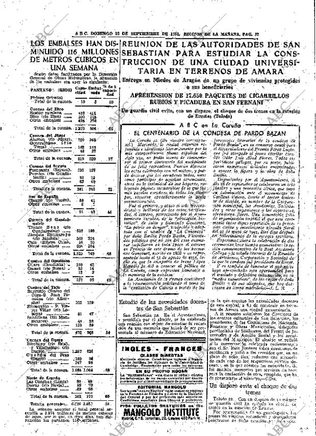 ABC MADRID 23-09-1951 página 37