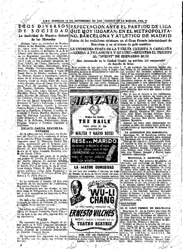 ABC MADRID 23-09-1951 página 41