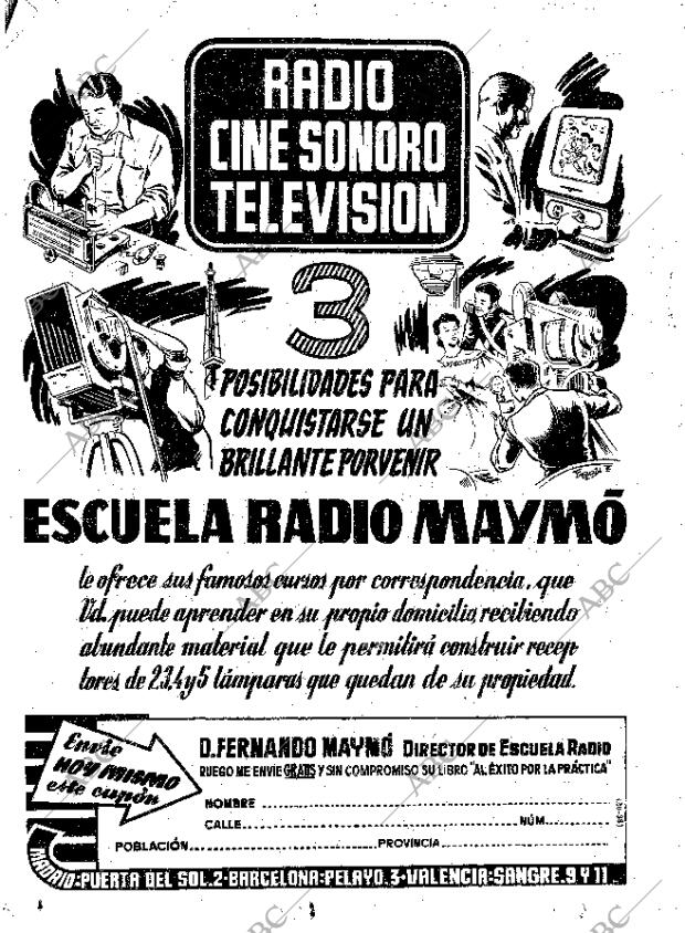 ABC MADRID 23-09-1951 página 48