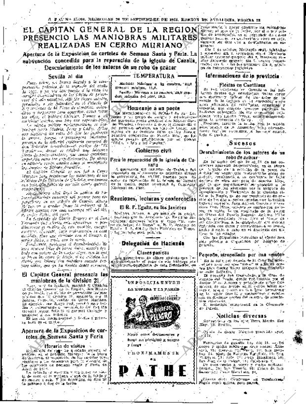 ABC SEVILLA 26-09-1951 página 13
