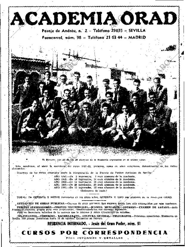 ABC SEVILLA 26-09-1951 página 22