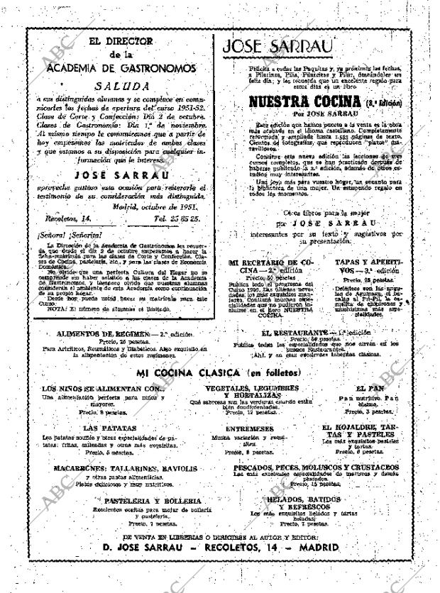 ABC MADRID 02-10-1951 página 10