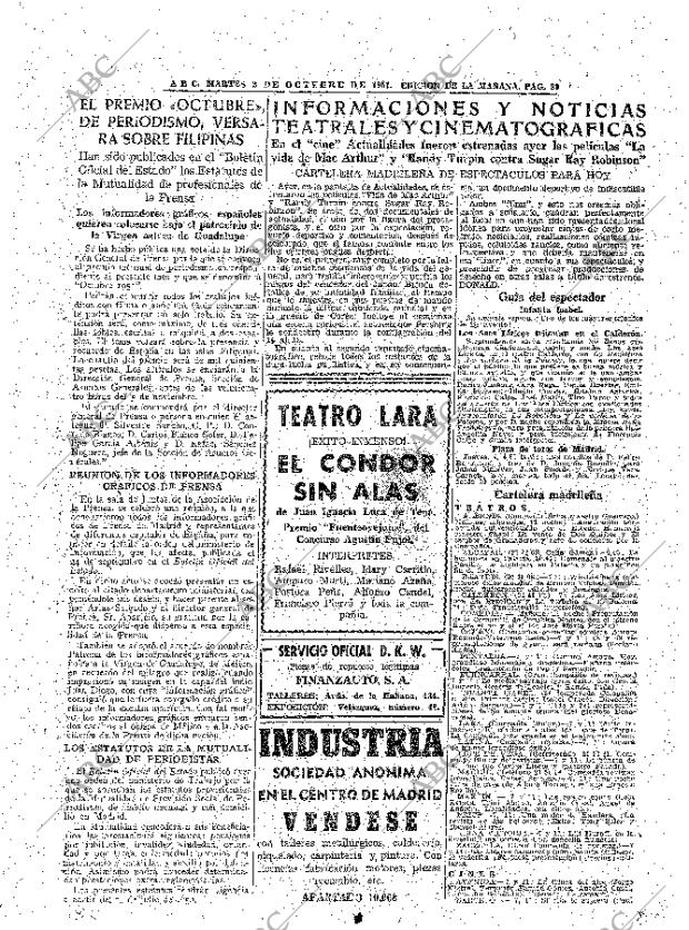ABC MADRID 02-10-1951 página 29