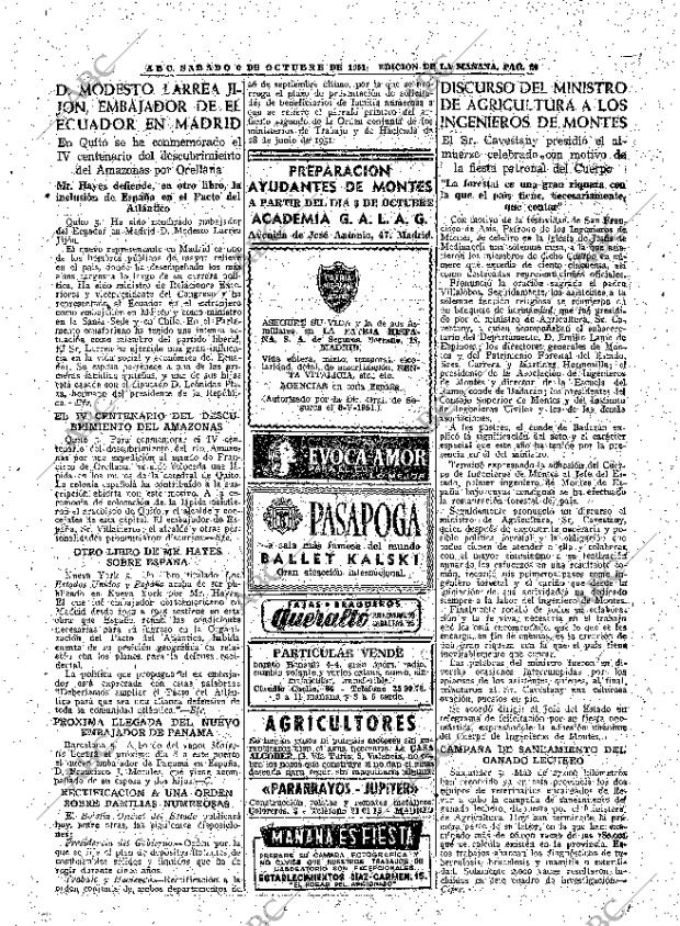 ABC MADRID 06-10-1951 página 20