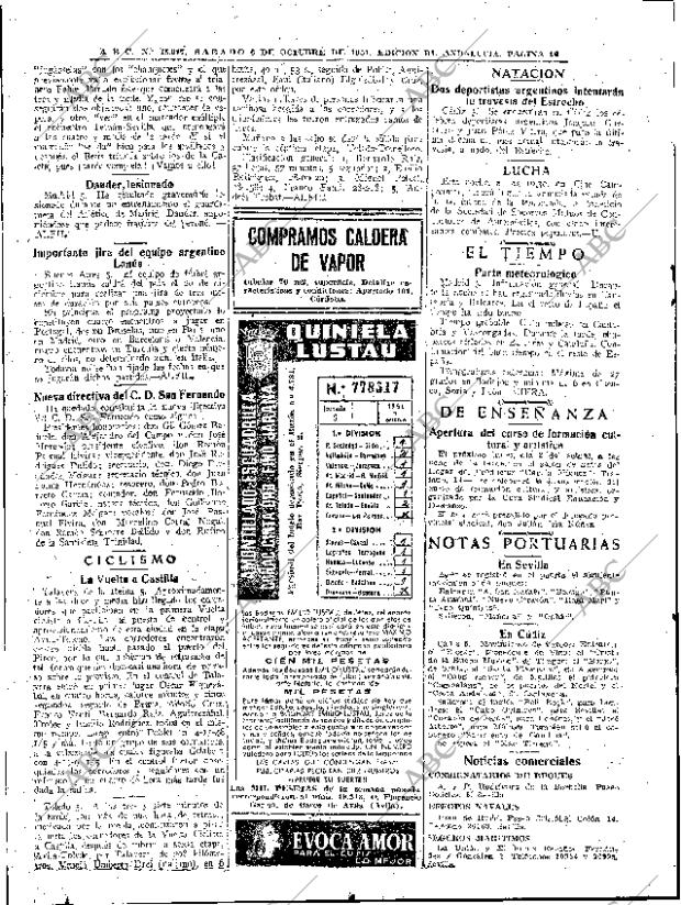 ABC SEVILLA 06-10-1951 página 16