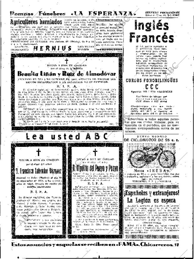 ABC SEVILLA 06-10-1951 página 20