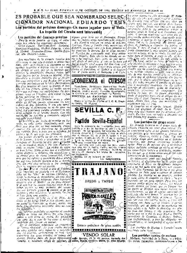 ABC SEVILLA 11-10-1951 página 17