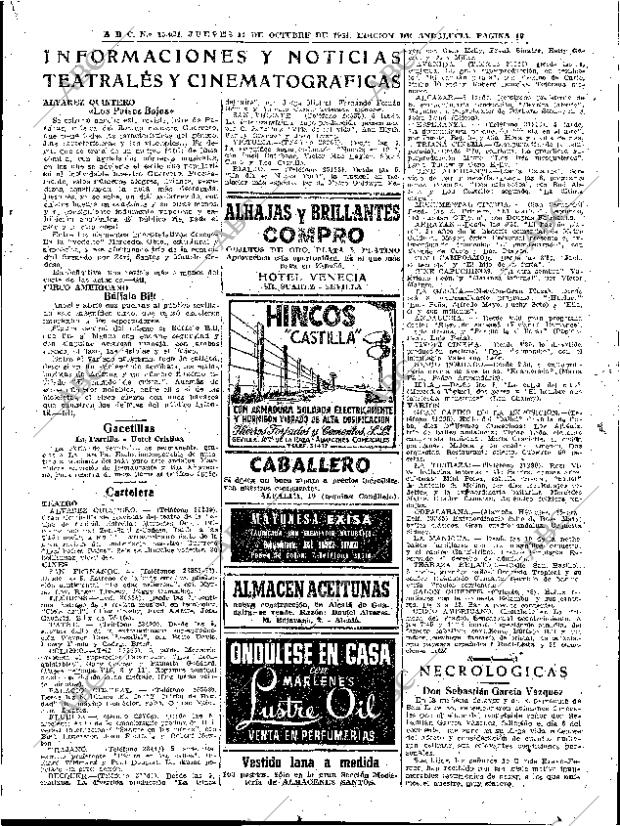 ABC SEVILLA 11-10-1951 página 19