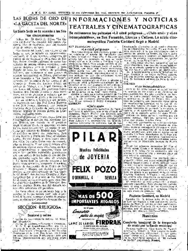 ABC SEVILLA 12-10-1951 página 27
