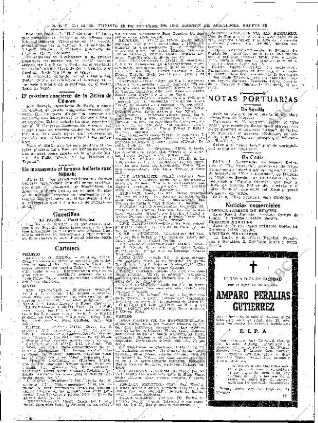 ABC SEVILLA 12-10-1951 página 28