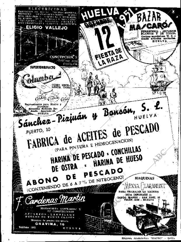 ABC SEVILLA 12-10-1951 página 6