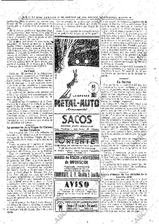 ABC SEVILLA 13-10-1951 página 10
