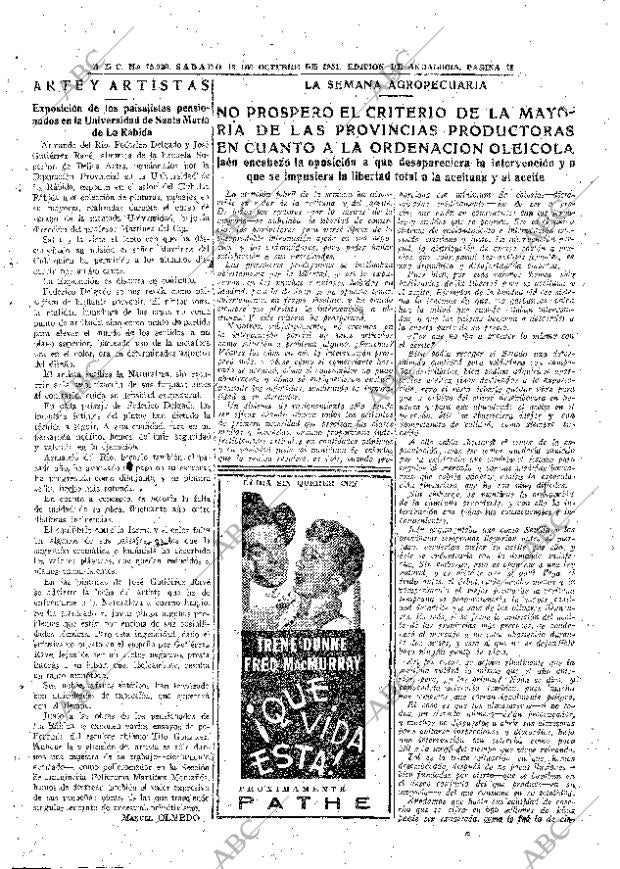 ABC SEVILLA 13-10-1951 página 15