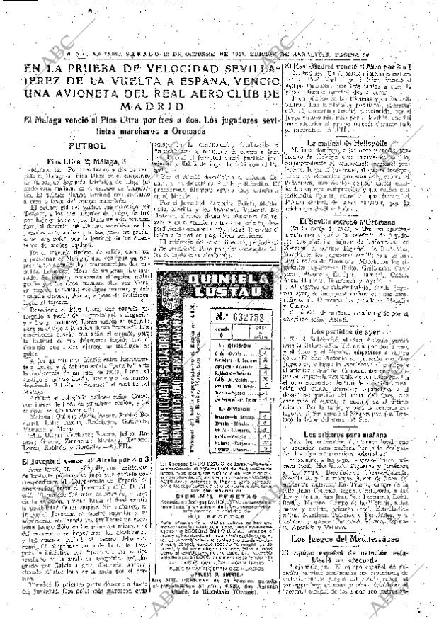 ABC SEVILLA 13-10-1951 página 20