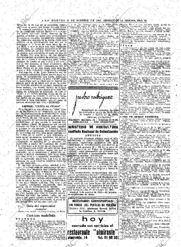 ABC MADRID 16-10-1951 página 34