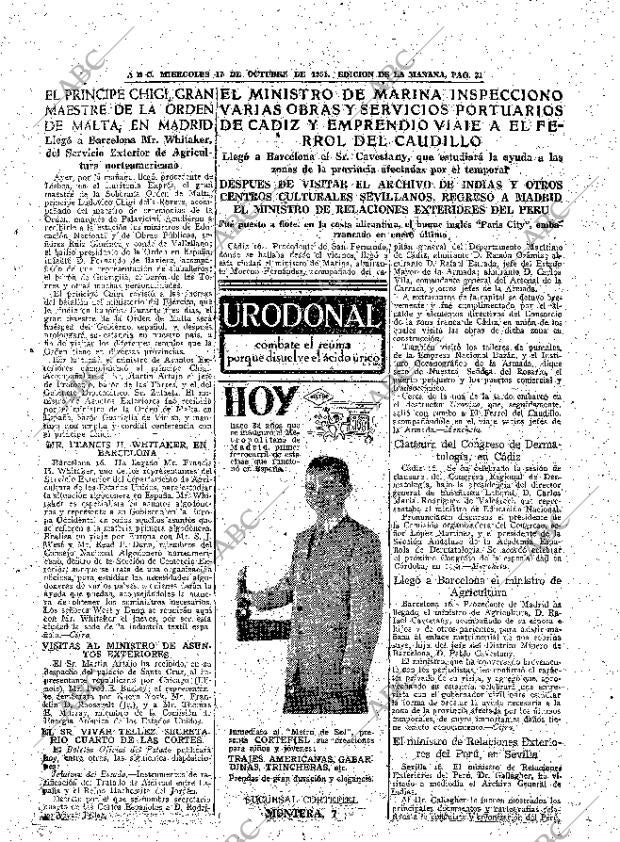 ABC MADRID 17-10-1951 página 21