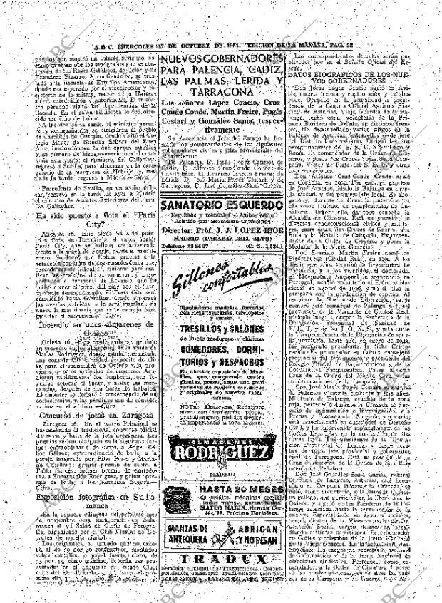 ABC MADRID 17-10-1951 página 22