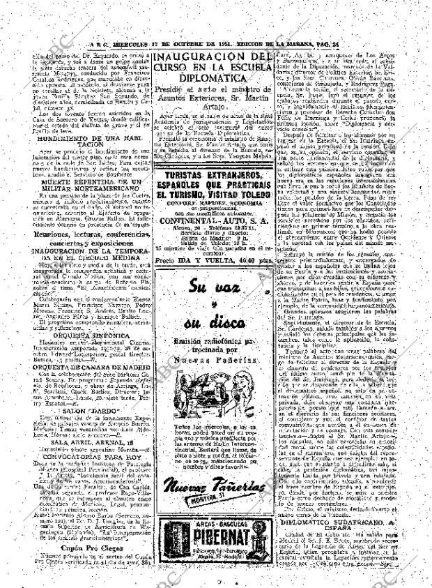 ABC MADRID 17-10-1951 página 24