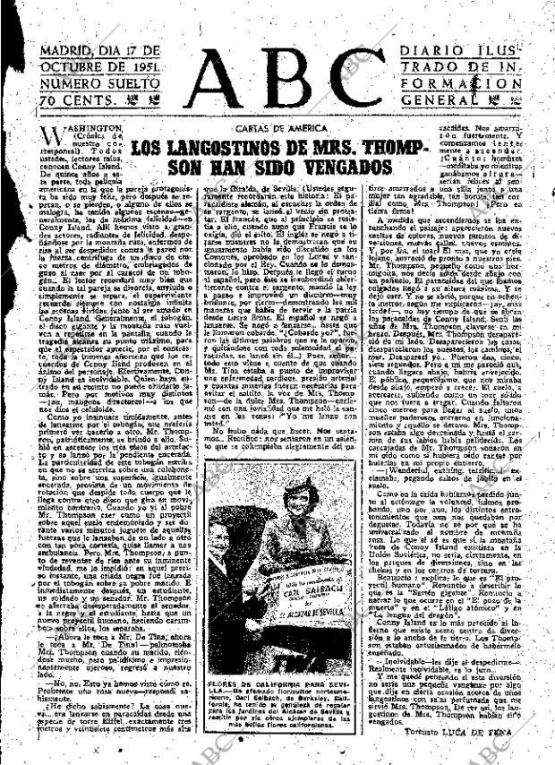 ABC MADRID 17-10-1951 página 3