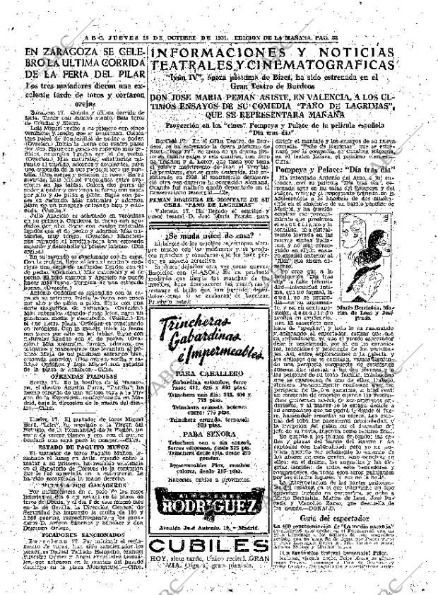 ABC MADRID 18-10-1951 página 33