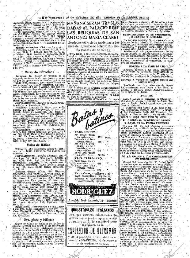 ABC MADRID 19-10-1951 página 16