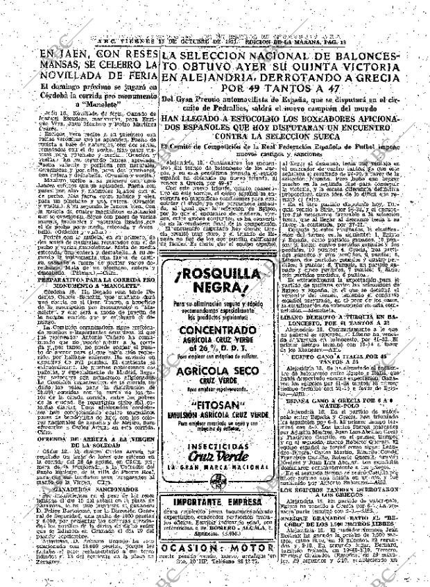 ABC MADRID 19-10-1951 página 19