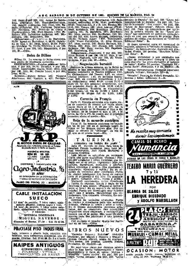 ABC MADRID 20-10-1951 página 20