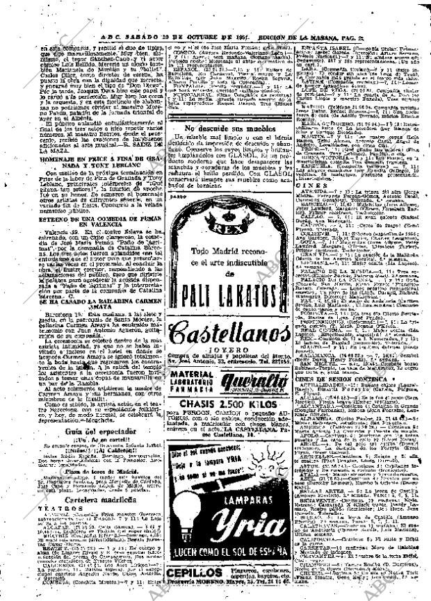ABC MADRID 20-10-1951 página 22