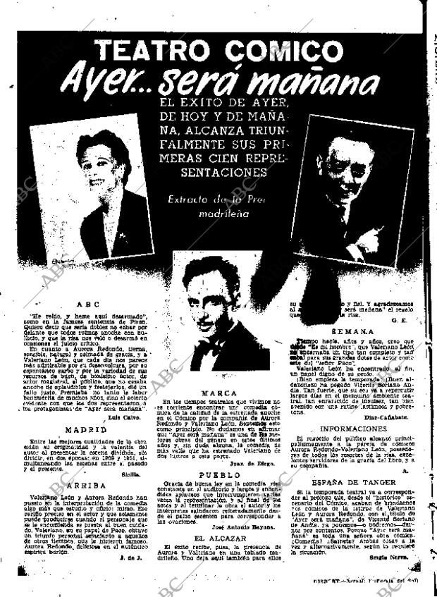 ABC MADRID 20-10-1951 página 6