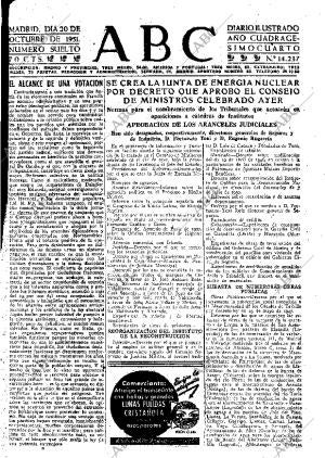 ABC MADRID 20-10-1951 página 7