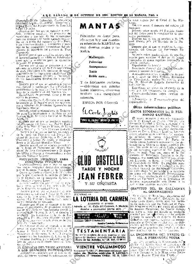 ABC MADRID 20-10-1951 página 8