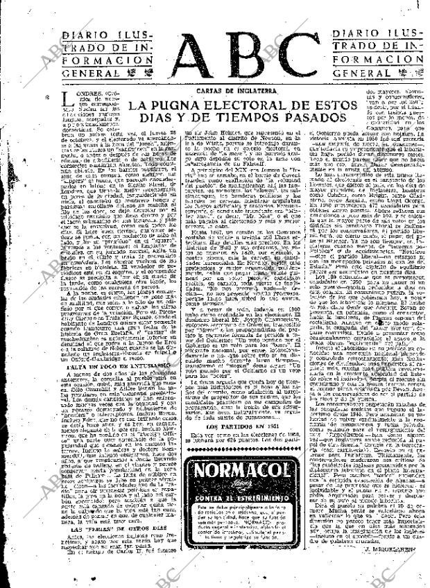 ABC MADRID 21-10-1951 página 3