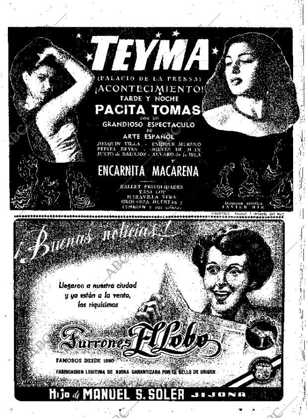 ABC MADRID 21-10-1951 página 4