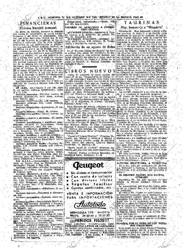 ABC MADRID 21-10-1951 página 46