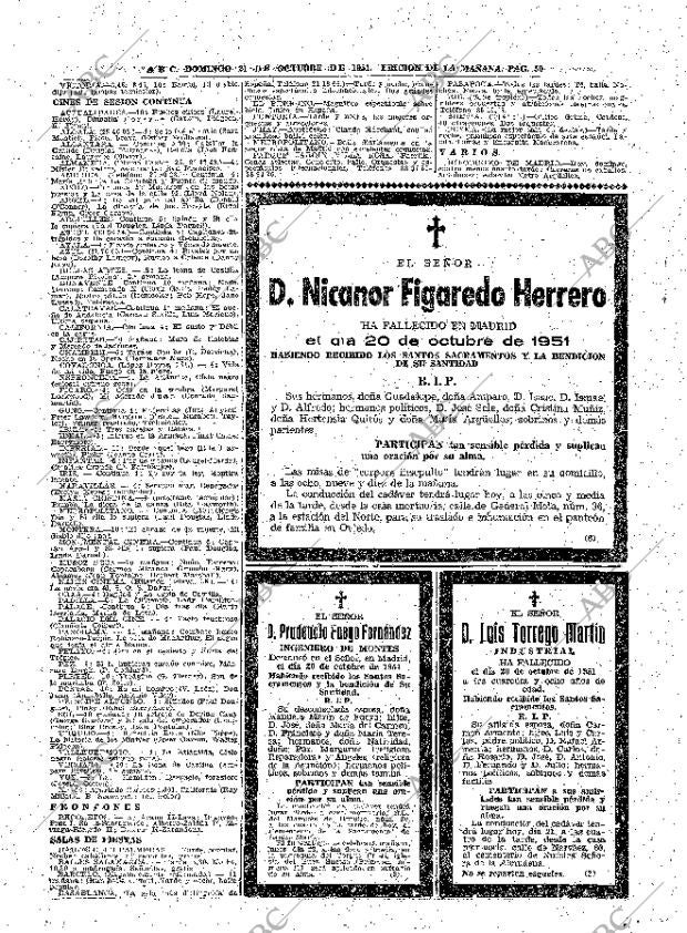 ABC MADRID 21-10-1951 página 50