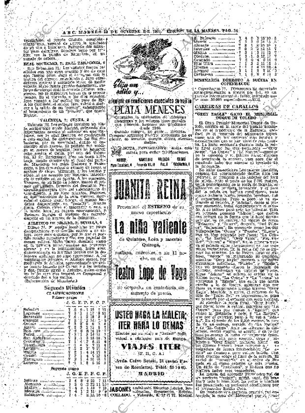 ABC MADRID 23-10-1951 página 34