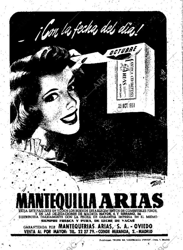 ABC MADRID 23-10-1951 página 8