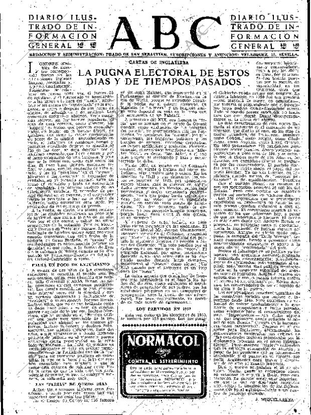 ABC SEVILLA 23-10-1951 página 3