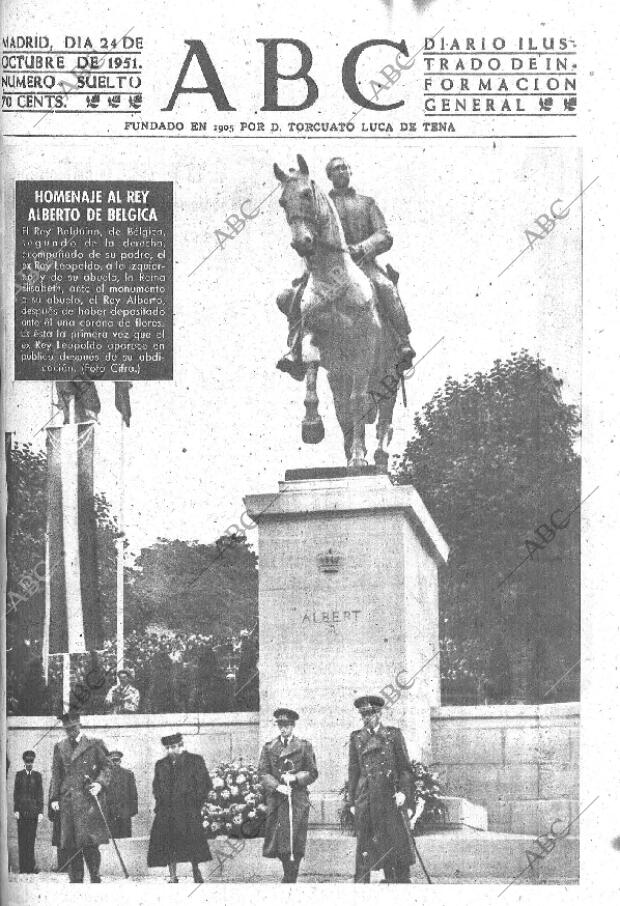 ABC MADRID 24-10-1951 página 1