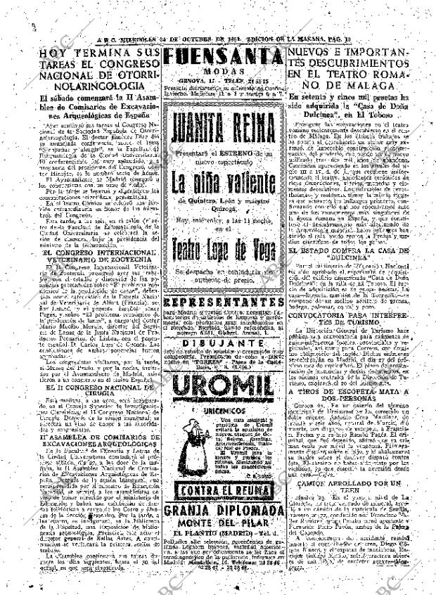 ABC MADRID 24-10-1951 página 10