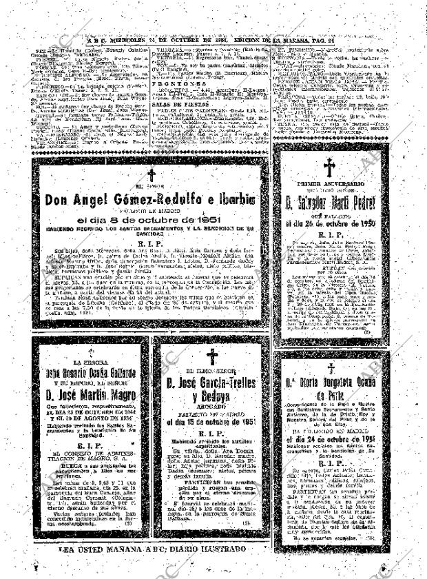 ABC MADRID 24-10-1951 página 24