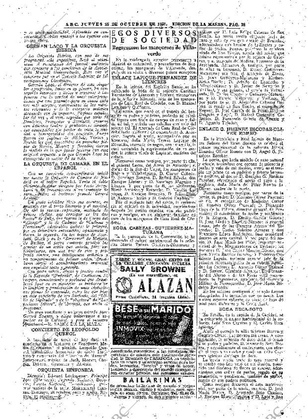 ABC MADRID 25-10-1951 página 28