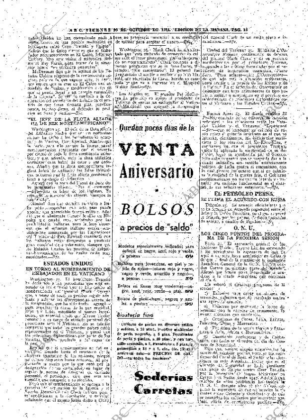 ABC MADRID 26-10-1951 página 16