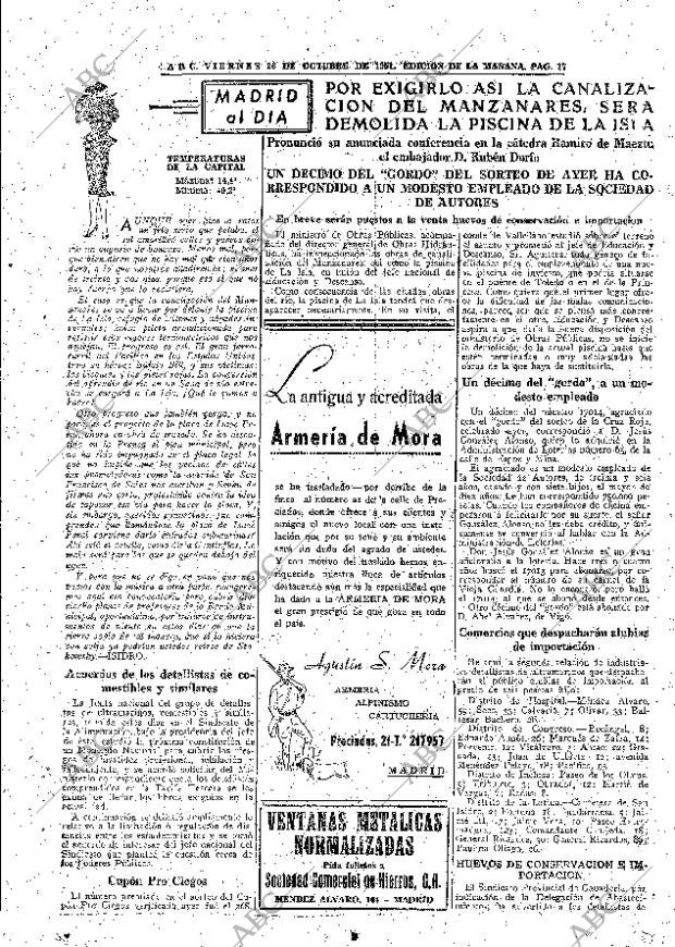 ABC MADRID 26-10-1951 página 17