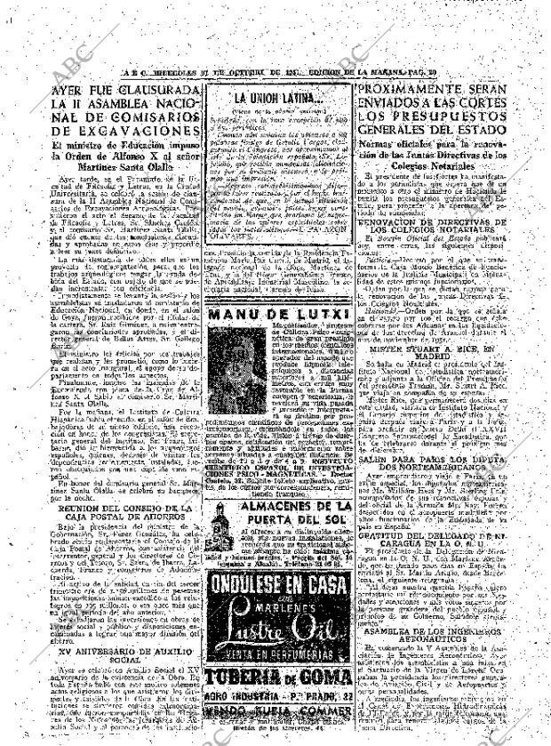 ABC MADRID 31-10-1951 página 20