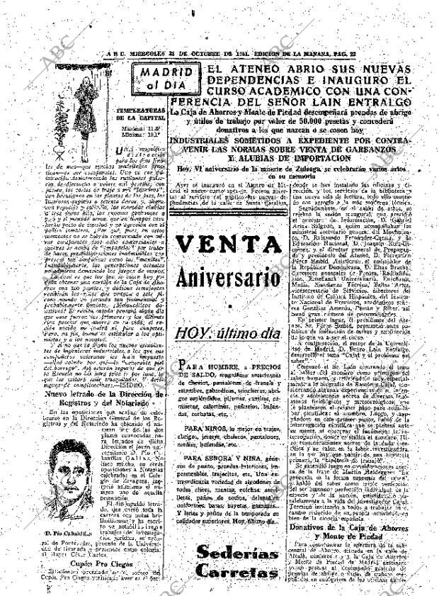ABC MADRID 31-10-1951 página 23
