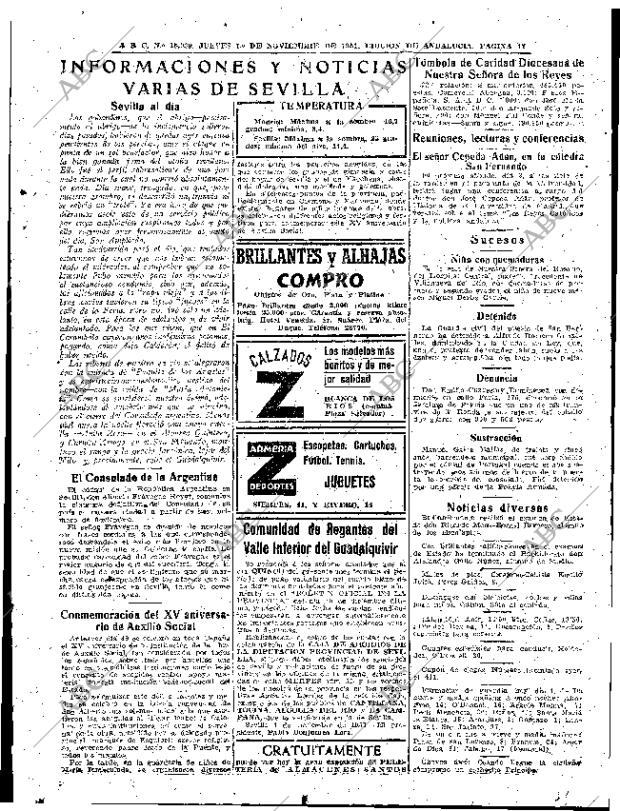 ABC SEVILLA 01-11-1951 página 17