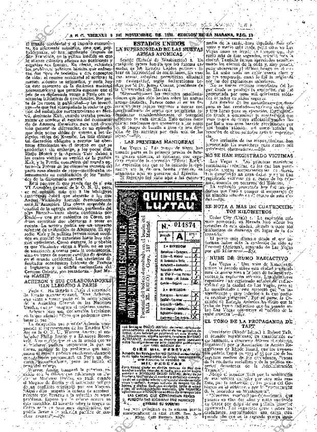 ABC MADRID 02-11-1951 página 10