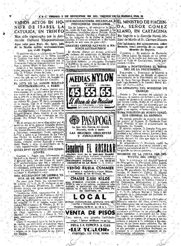 ABC MADRID 02-11-1951 página 13